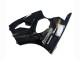 Großhandel Kawasaki ZX6R Motorrad Verkleidung 1998-1999 - Glanzendes Schwarz Gelb Elf Bridgestone