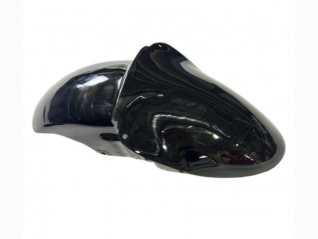 Großhandel Kawasaki ZX6R Motorrad Verkleidung 1998-1999 - Glanzendes Schwarz Gelb Elf Bridgestone