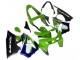 Großhandel Kawasaki ZX6R Motorrad Verkleidung 1998-1999 - Grun Weiss Blau Silber Glanzendes Schwarz