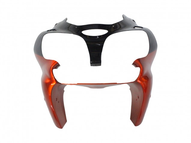 Großhandel Kawasaki ZX6R Motorrad Verkleidung 2000-2002 - Orange Schwarz