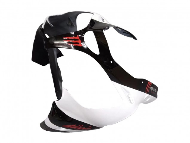 Großhandel Kawasaki ZX6R Motorrad Verkleidung 2000-2002 - Weiss Schwarz Rot Monster