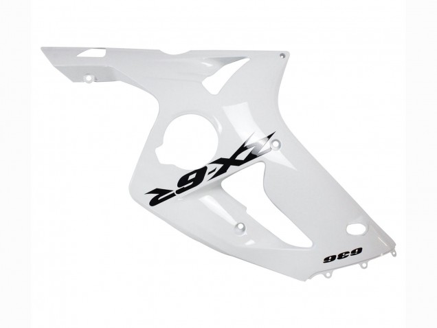Großhandel Kawasaki ZX6R Motorrad Verkleidung 2003-2004 - Weiss Schwarz Aufkleber