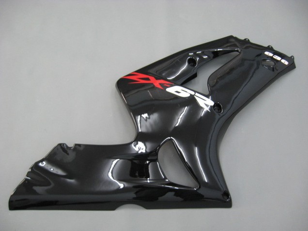 Großhandel Kawasaki ZX6R Motorrad Verkleidung 2003-2004 - Glanzendes Schwarz