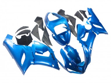 Großhandel Kawasaki ZX6R Motorrad Verkleidung 2005-2006 - Glanzendes Blau