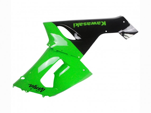 Großhandel Kawasaki ZX6R Motorrad Verkleidung 2005-2006 - Grun Schwarz Ninja
