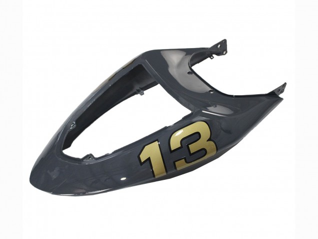 Großhandel Kawasaki ZX6R Motorrad Verkleidung 2005-2006 - Dunkel Grau Schwarz