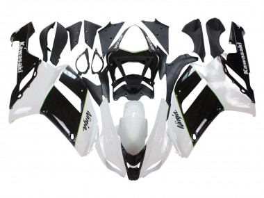 Großhandel Kawasaki ZX6R Motorrad Verkleidung 2007-2008 - Schwarz Weiss Ninja