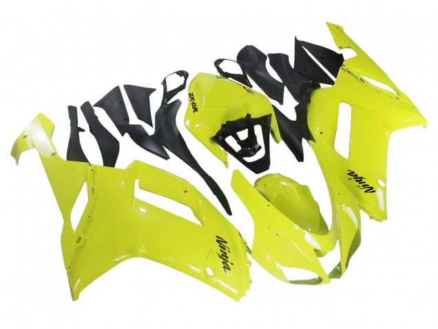 Großhandel Kawasaki ZX6R Motorrad Verkleidung 2007-2008 - Gelb Ninja