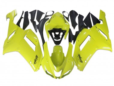 Großhandel Kawasaki ZX6R Motorrad Verkleidung 2007-2008 - Gelb Ninja