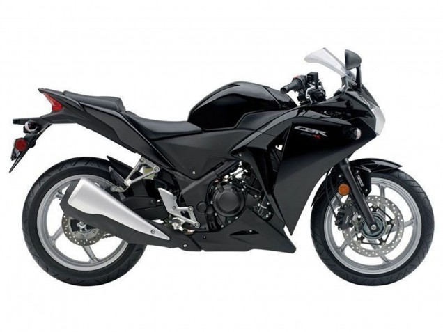 Großhandel Honda CBR250RR Motorrad Verkleidung 2011-2015 - Matt Schwarz