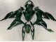 Großhandel Kawasaki ZX6R Motorrad Verkleidung 2019-2022 - Dunkel Grun
