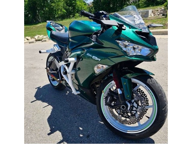 Großhandel Kawasaki ZX6R Motorrad Verkleidung 2019-2022 - Dunkel Grun
