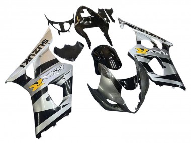Großhandel Suzuki GSXR 1000 Motorrad Verkleidung 2003-2004 - Glanzendes Schwarz Silber Grau Gelb