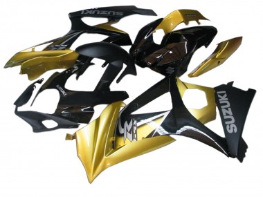 Großhandel Suzuki GSXR 1000 Motorrad Verkleidung 2007-2008 - Gold Schwarz Silber Aufkleber