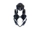 Großhandel Suzuki GSXR 1000 Motorrad Verkleidung Kit 2007-2008 - Blau Glanzendes Schwarz