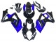 Großhandel Suzuki GSXR 1000 Motorrad Verkleidung Kit 2007-2008 - Blau Glanzendes Schwarz
