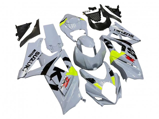 Großhandel Suzuki GSXR 1000 Motorrad Verkleidung 2007-2008 - Hellgrau Grun Schwarz