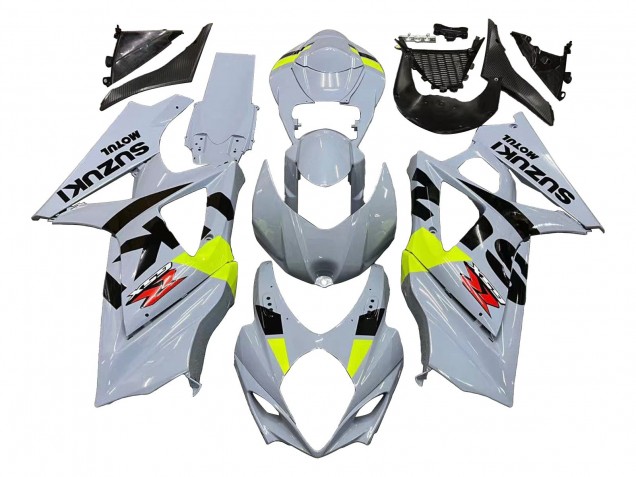 Großhandel Suzuki GSXR 1000 Motorrad Verkleidung 2007-2008 - Hellgrau Grun Schwarz