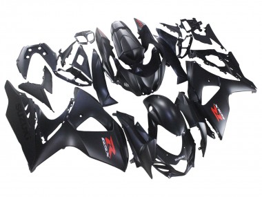 Großhandel Suzuki GSXR 1000 Motorrad Verkleidung 2007-2008 - Matt Schwarz Rot Aufkleber