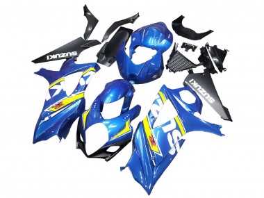 Großhandel Suzuki GSXR 1000 Motorrad Verkleidung 2007-2008 - Blau Gelb Schwarz