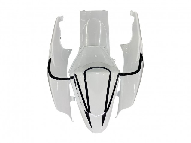 Großhandel Suzuki GSXR 1000 Motorrad Verkleidung 2007-2008 - Weiss Schwarz Alstare Corona Motul