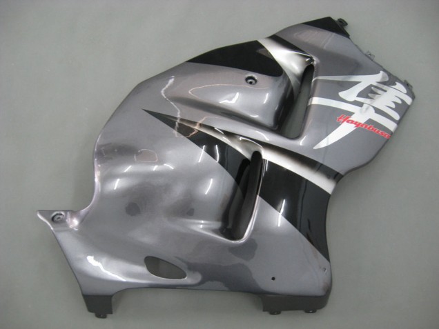 Großhandel Suzuki GSXR 1300 Hayabusa Motorrad Verkleidung 1996-2007 - Grau Schwarz Hayabusa
