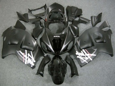 Großhandel Suzuki GSXR 1300 Hayabusa Motorrad Verkleidung 1996-2007 - Matt Schwarz Hayabusa