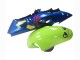 Großhandel Suzuki GSXR 1300 Hayabusa Motorrad Verkleidung 1996-2007 - Blau Grun Hai 46