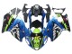 Großhandel Suzuki GSXR 1300 Hayabusa Motorrad Verkleidung 1996-2007 - Blau Grun Hai 46