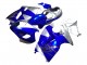 Großhandel Suzuki GSXR 1300 Hayabusa Motorrad Verkleidung 1996-2007 - Blau Silber Hayabusa