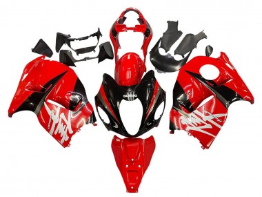 Großhandel Suzuki GSXR 1300 Hayabusa Motorrad Verkleidung 1996-2007 - Rot Schwarz Hayabusa