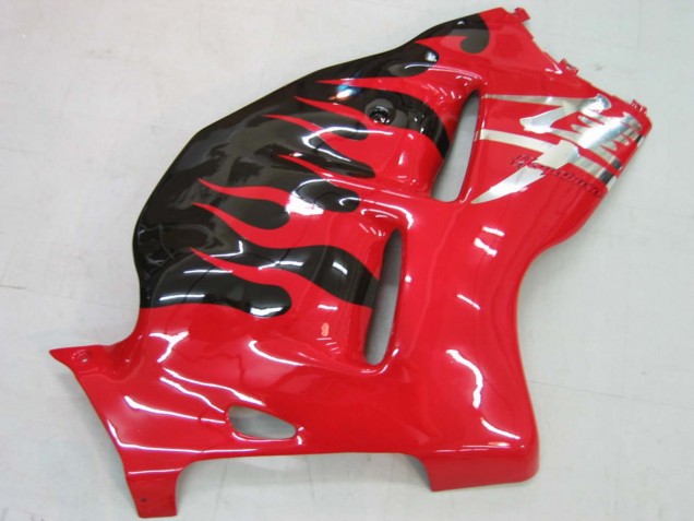 Großhandel Suzuki GSXR 1300 Hayabusa Motorrad Verkleidung 1996-2007 - Rot Schwarz