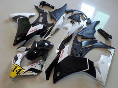 Großhandel Honda CBR500R Motorrad Verkleidung 2013-2015 - Weiss Gelb Glanzendes Schwarz Denso