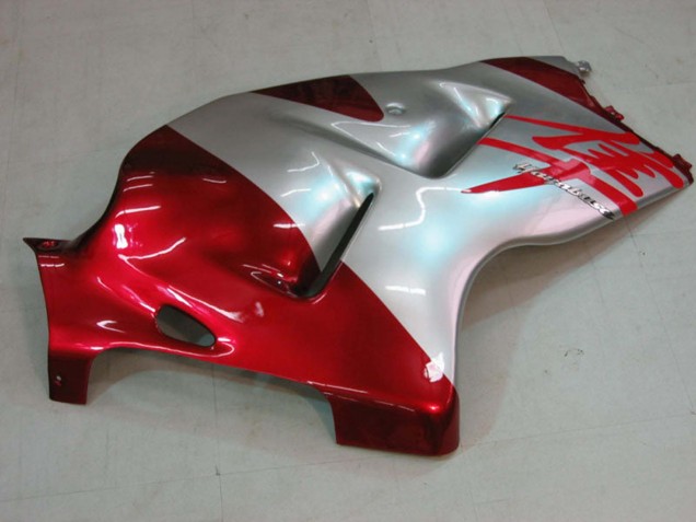 Großhandel Suzuki GSXR 1300 Hayabusa Motorrad Verkleidung 1996-2007 - Silber Rot Hayabusa