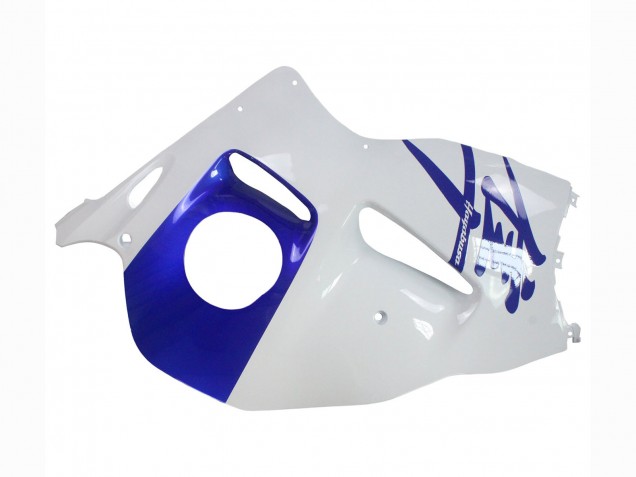 Großhandel Suzuki GSXR 1300 Hayabusa Motorrad Verkleidung 1996-2007 - Weiss Blau Hayabusa