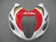 Großhandel Suzuki GSXR 1300 Hayabusa Motorrad Verkleidung 1996-2007 - Weiss Rot Motul