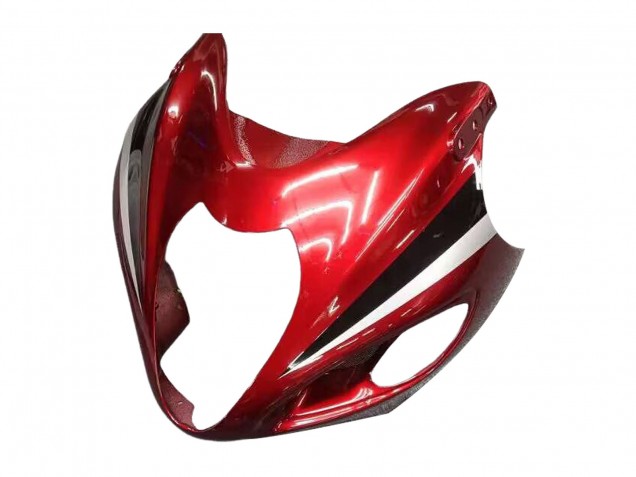 Großhandel Suzuki GSXR 1300 Hayabusa Motorrad Verkleidung 1996-2007 - Rot Glanzendes Schwarz Hayabusa