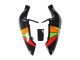 Großhandel Suzuki GSXR 600 / GSXR 750 Motorrad Verkleidung 1996-2000 - Schwarz Mehrfarbig 27