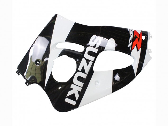 Großhandel Suzuki GSXR 600 / GSXR 750 Motorrad Verkleidung 1996-2000 - Schwarz Weiss