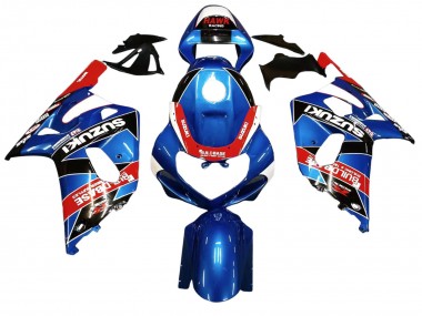Großhandel Suzuki GSXR 600 / GSXR 750 Motorrad Verkleidung 2001-2003 - Blau Rot Rennen