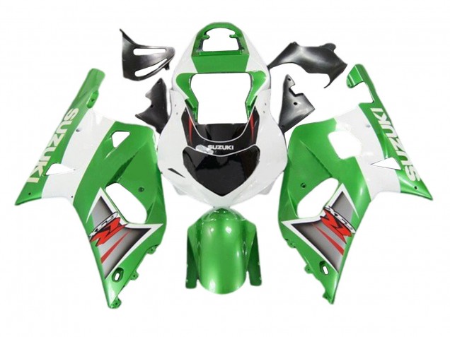 Großhandel Suzuki GSXR 600 / GSXR 750 Motorrad Verkleidung 2001-2003 - Weiss Grun Silber Rot Schwarz