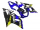 Großhandel Suzuki GSXR 600 / GSXR 750 Motorrad Verkleidung 2001-2003 - Blau Gelb Glanzendes Schwarz