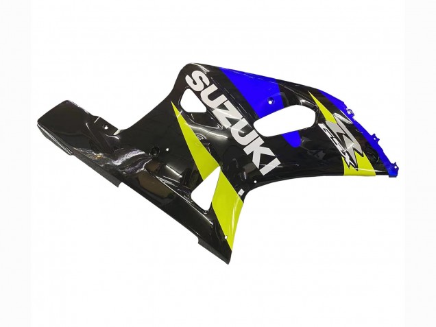 Großhandel Suzuki GSXR 600 / GSXR 750 Motorrad Verkleidung 2001-2003 - Blau Gelb Glanzendes Schwarz