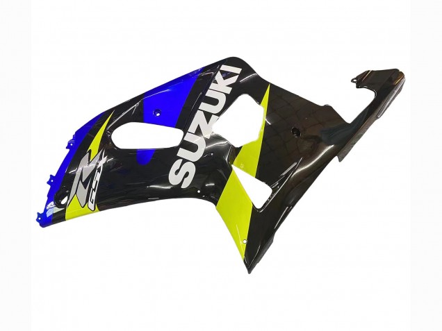 Großhandel Suzuki GSXR 600 / GSXR 750 Motorrad Verkleidung 2001-2003 - Blau Gelb Glanzendes Schwarz