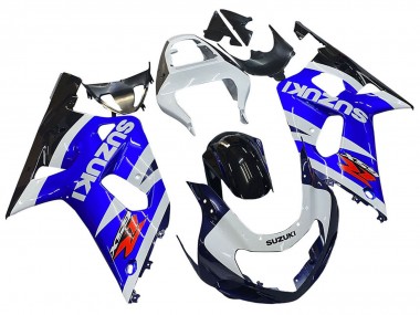 Großhandel Suzuki GSXR 600 / GSXR 750 Motorrad Verkleidung 2001-2003 - Blau Weiss Glanzendes Schwarz Rot