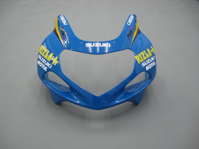Großhandel Suzuki GSXR 600 / GSXR 750 Motorrad Verkleidung 2001-2003 - Blau Gelb Schwarz Motul Rizla
