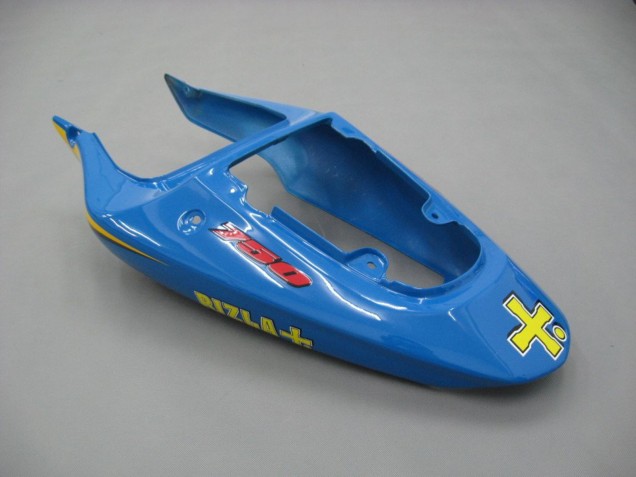 Großhandel Suzuki GSXR 600 / GSXR 750 Motorrad Verkleidung 2001-2003 - Blau Gelb Schwarz Motul Rizla