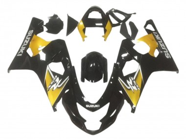 Großhandel Suzuki GSXR 600 / GSXR 750 Motorrad Verkleidung 2001-2003 - Gelb Glanzendes Schwarz