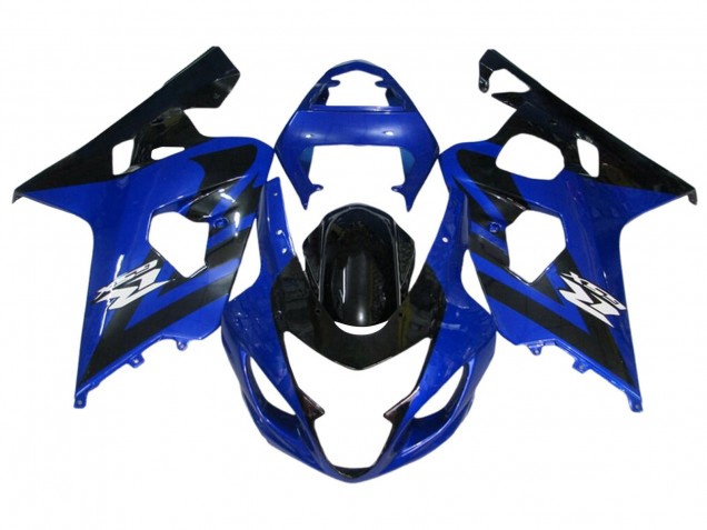 Großhandel Suzuki GSXR 600 / GSXR 750 Motorrad Verkleidung Kit 2004-2005 - Blau Schwarz