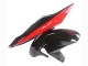 Großhandel Suzuki GSXR 600 / GSXR 750 Motorrad Verkleidung 2004-2005 - Glanzendes Schwarz Rot Jordan Michelin